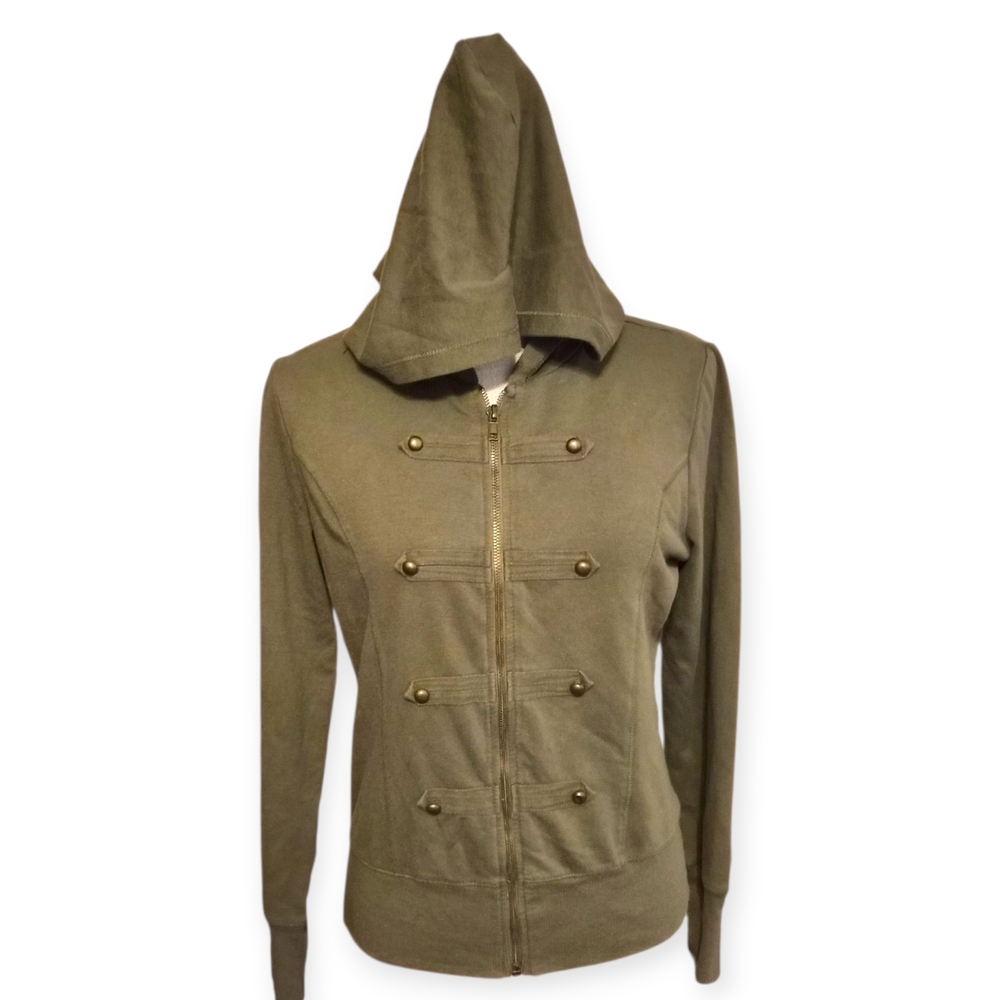 BONGO | Women's Military Style Zip Hoodie